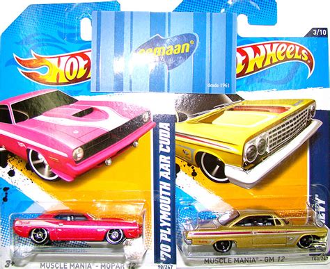 T Hunted Lote J Da Mainline Hot Wheels 2012 Na Semaan