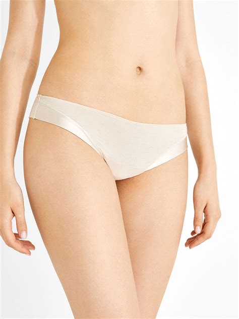 Buy WOMENSECRET Women Nude Coloured Solid Low Rise Seamless Bikini Brief Briefs For