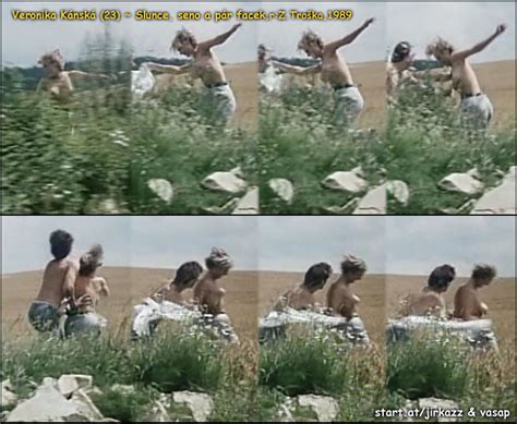 Naked Veronika Kánská in Slunce seno a pár facek