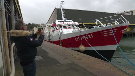 Un nouveau chalutier à Cherbourg face au Brexit les pêcheurs ne