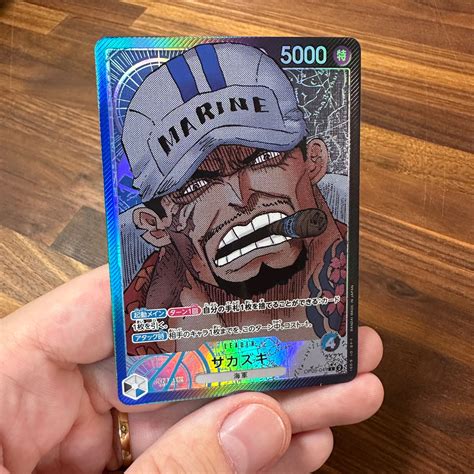 ONE PIECE CARD GAME OP05-041 L Parallel Sakazuki
