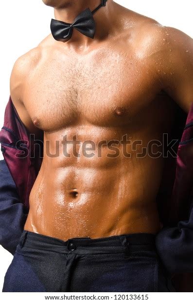 Naked Dancer Isolated On White Stock Photo 120133615 Shutterstock