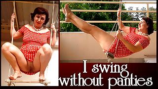 Depraved Housewife Swinging On A Swing Outdoors HD Porn Bd XHamster