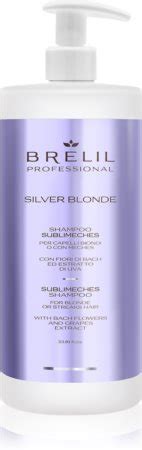 Brelil Num Ro Silver Blonde Sublimeches Shampoo Sampon A S Rga T Nusok Neutraliz L S Ra A Sz Ke