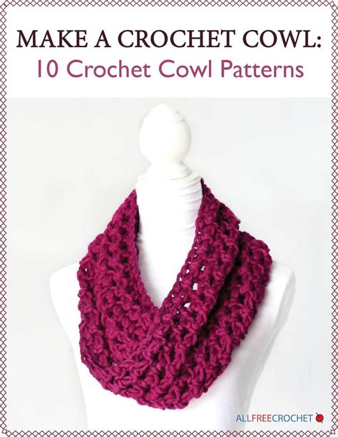 crochet cowl patterns  beginners