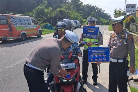 Polres Simalungun Tingkatkan Kesadaran Berlalu Lintas Melalui Operasi