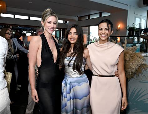 Lili Reinhart Sexy Sheer Dress Panties Armani Event Hot Celebs Home