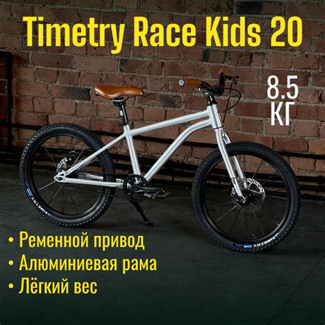 Велосипед детский Timetry Race Kids 20 '' алюминиевый легкий 8,3 кг ...