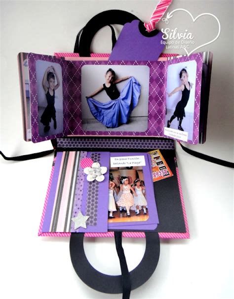 Silvia Scrap Tutorial En Latinas Arts Crafts Minialbum Carterita