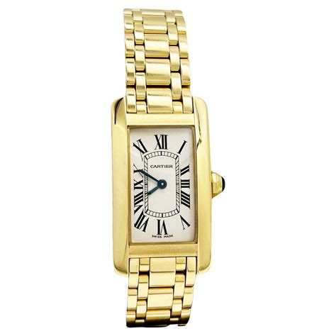 Cartier Tank A Vis Kwg Time Zones Ref Skeleton Back Wristwatch