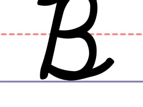 Letter B In Cursive Lowercase