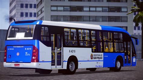 Neobus Mega BRS MBB O500U Padrão SPTrans Fase 2 Proton Bus Road