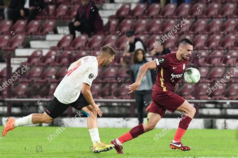 Andrei Burca Action During Cfr Editorial Stock Photo Stock Image