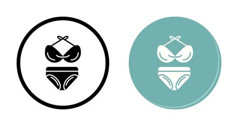 Bikini Vector Icon Vector Art At Vecteezy