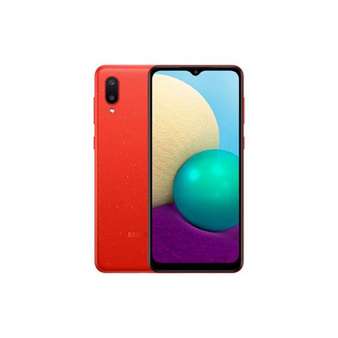 Celular Samsung A02 De 32 Gb Color Rojo Rac