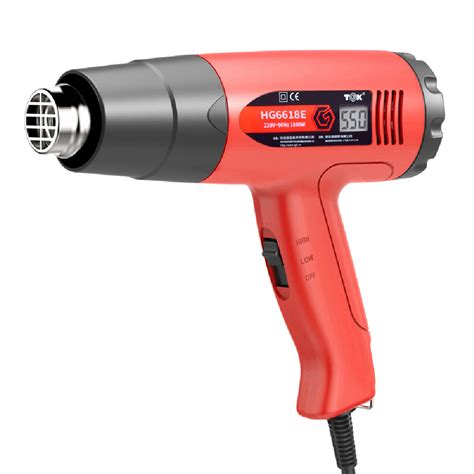 Tgk Hg E W Digital Display Temperature Adjustable Hot Air Gun Heat Gun Electric Digital