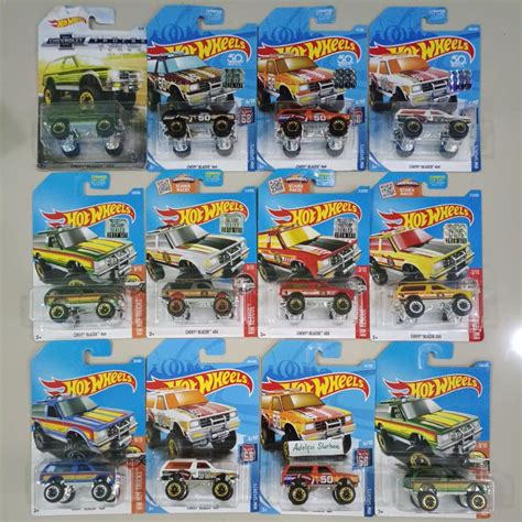 Hotwheels Hot Wheels Chevy Blazer X Chevrolet Trucks Edition Years Factory Sealed Hw