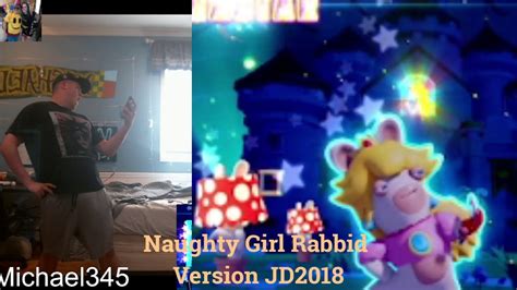 Just Dance Naughty Girl Rabbid Version Stars Megastar Nintendo