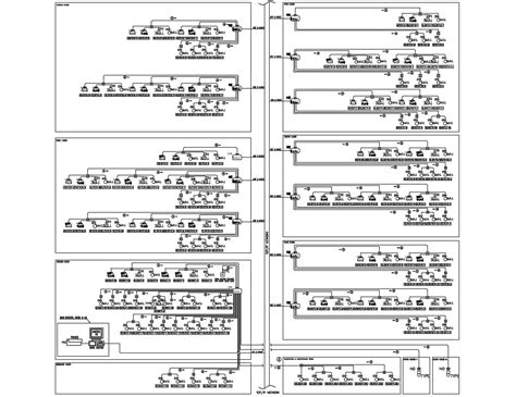 Access Control Riser Diagram Free AutoCAD File - Cadbull