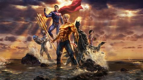 Justice League Throne Of Atlantis Backdrops The Movie