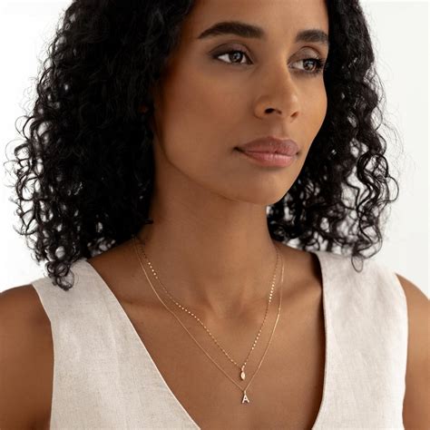 October Birthstone Pendant 14k Gold Opal Linjer Jewelry