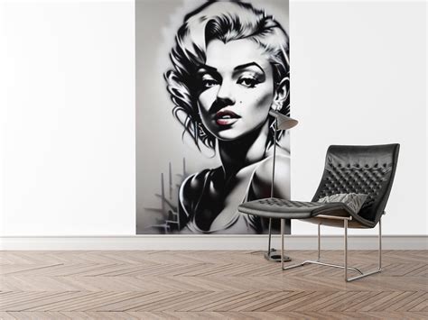 Marilyn Monroe Banksy Style Printable Wall Art Marylin Monroe Printable