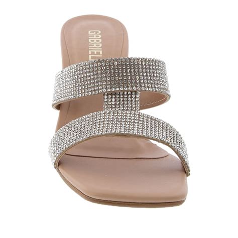 Tamanco Gabriela Salto Taça Tiras Hotfix Nude Compre Agora Dafiti Brasil