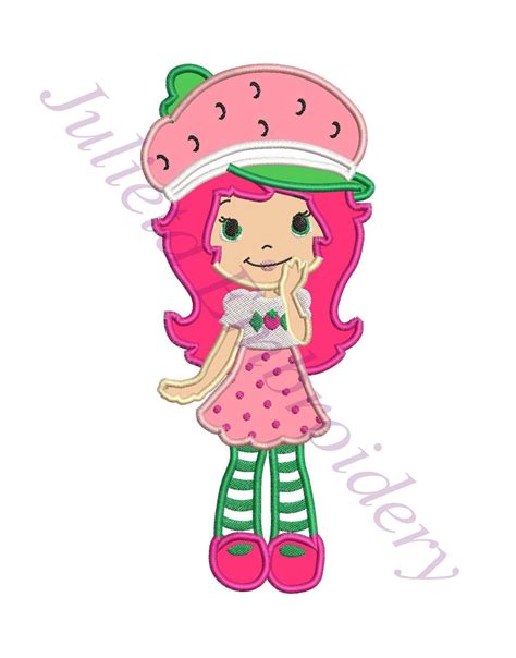 Strawberry Shortcake Machine Embroidery Designs Dli Finance