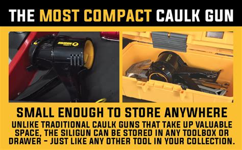 SILIGUN Caulking Gun Anti Drip Extreme Duty Caulking Gun Patented