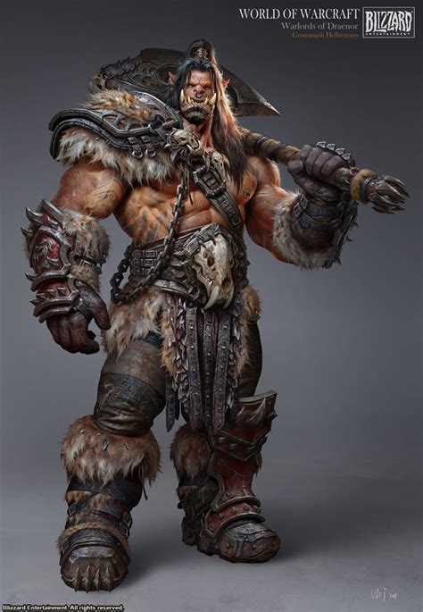 Ilm Orc Estrating Warcraft Fxguide Warcraft Art Warcraft Orc