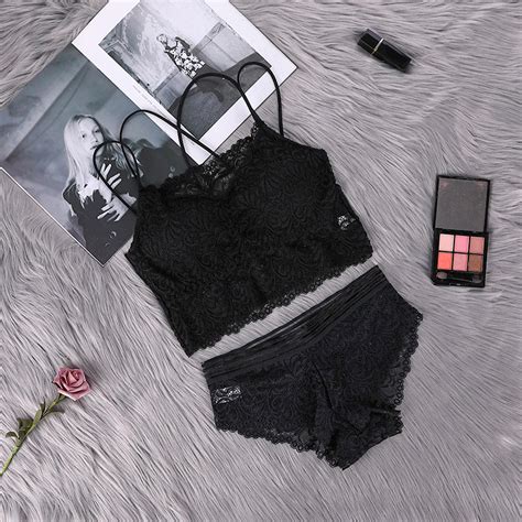Sexy Bra And Panties Lace Lingerie Sets On Luulla