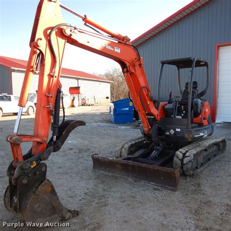 Kubota U45 Mini Excavator In Liberty Il Item H1209 Sold Purple Wave