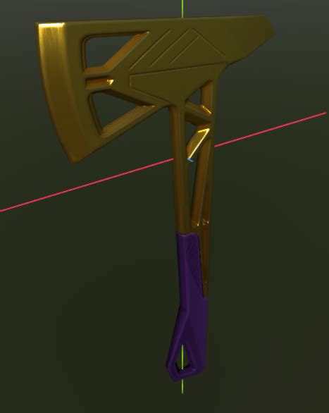 Valorant Prime Axe By Matyáš Flek Download Free Stl Model