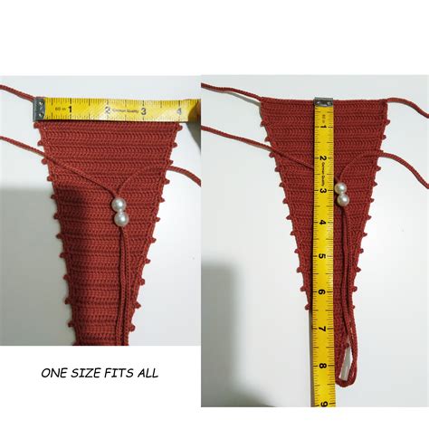 Thong Bikini Set Crochet G String Bikini Extreme Micro Bikini Tiny