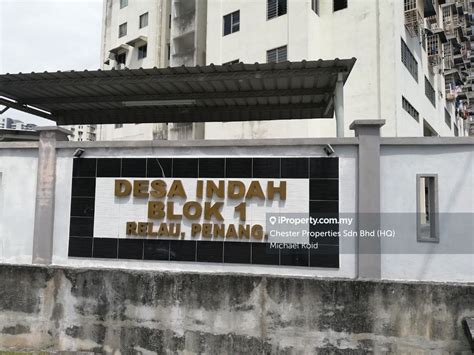 Desa Indah Block 1 Corner Lot Apartment 3 Bedrooms For Sale In Bukit