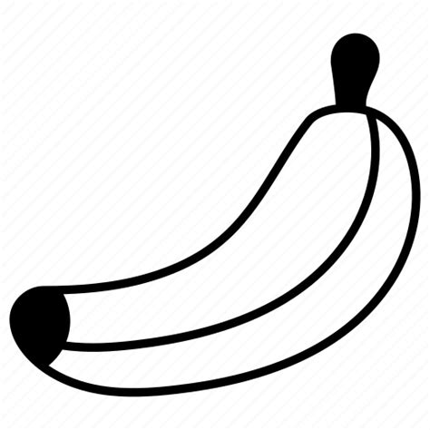 Banana Food Fruit Healthy Fresh Organic Diet Icon Download On