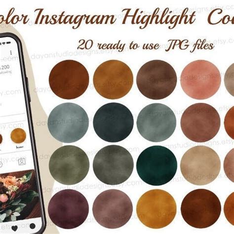 Earth Tones Instagram Highlight Covers Neutral Instagram Etsy