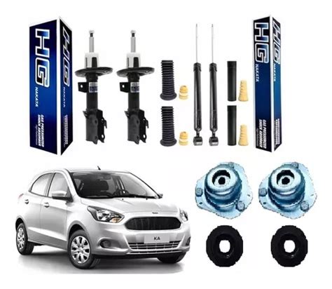 Kit Amortecedor Ford Novo Ka New Fiesta Nakata Kit Coxim