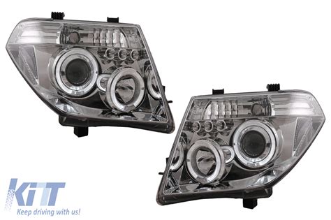 Angel Eyes Headlights Suitable For Nissan Navara D