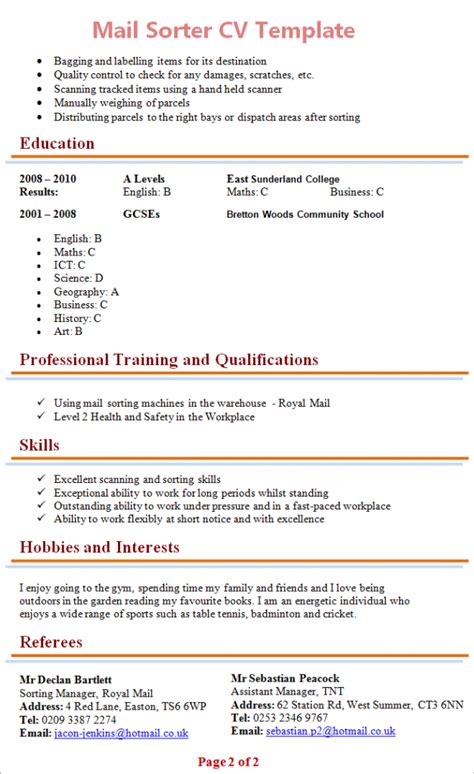 What Makes This CV Good And Effective