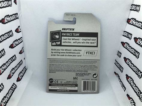 Hot Wheels Driftsta Mainline Hw Race Team