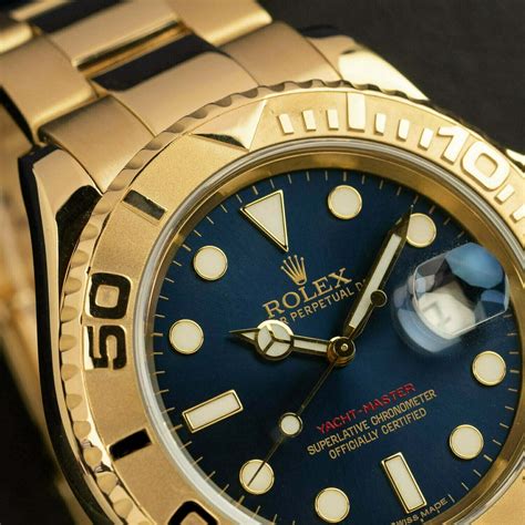 Rolex Yacht Master Blue Amsterdam Vintage Watches