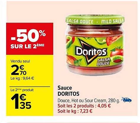 Promo Sauce Doritos Chez Carrefour Icatalogue Fr