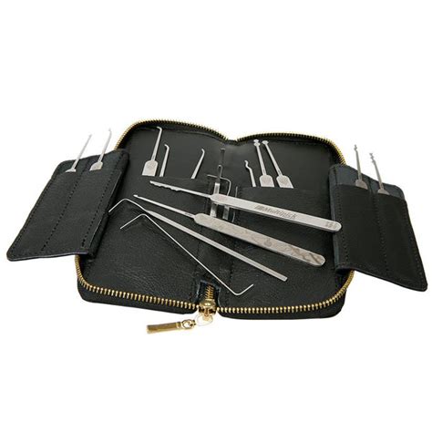 Multipick ELITE 17 Piece Professional Lock Pick Set + Case