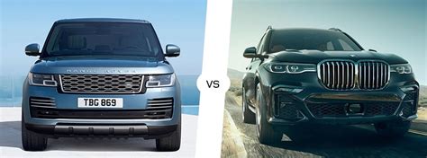 2019 Range Rover Vs Bmw X7 Compare Reviews Safety Ratings Fuel