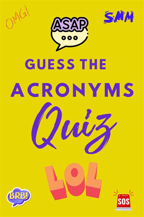 Guess The Acronyms Trivia Quiz Questions Quiz Questions And Answers