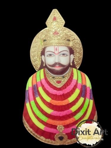 Marble Khatu Shyam Statue At Best Price In Jaipur Dixit Art Sculpturals