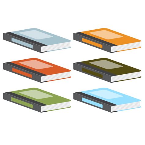 Colorful books, vector 322300 Vector Art at Vecteezy