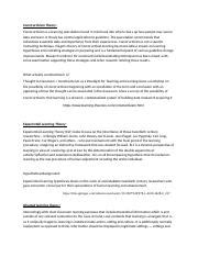 Constructivism Theory Docx Constructivism Theory Constructivism Is A