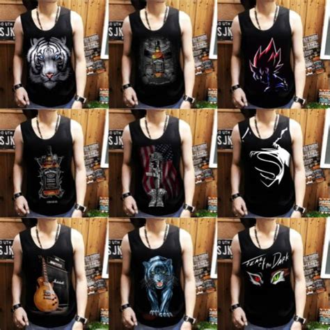 Jual Singlet Combed Pria Gambar Keren Shopee Indonesia